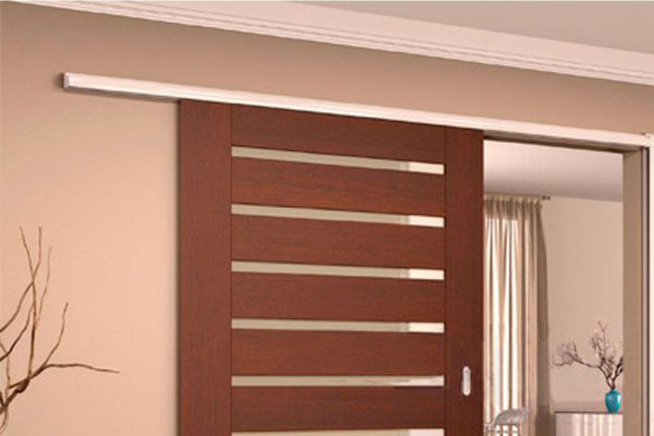 Kit porta de correr com fechadura